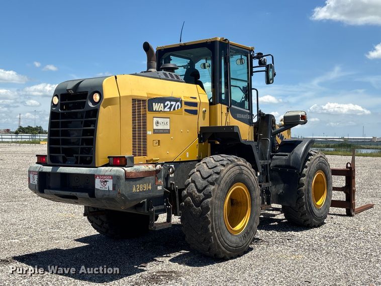 image for item YA3588 2020 Komatsu WA270-8 wheel loader