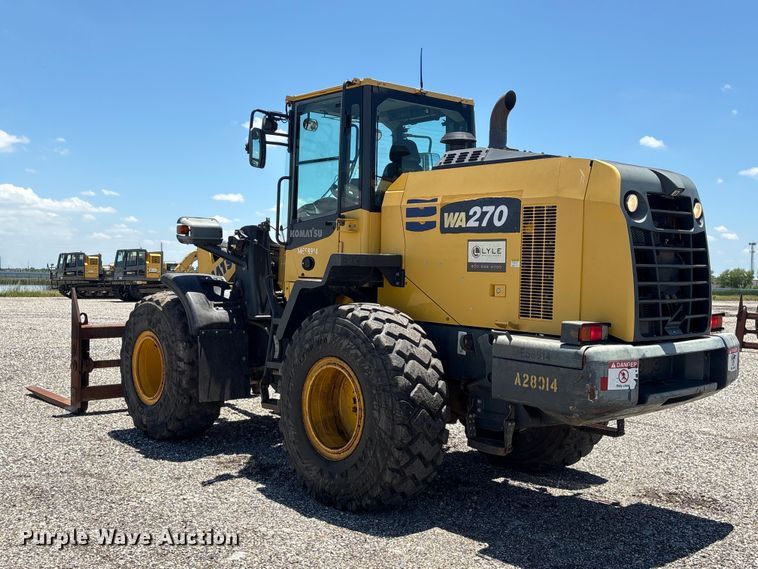 image for item YA3588 2020 Komatsu WA270-8 wheel loader