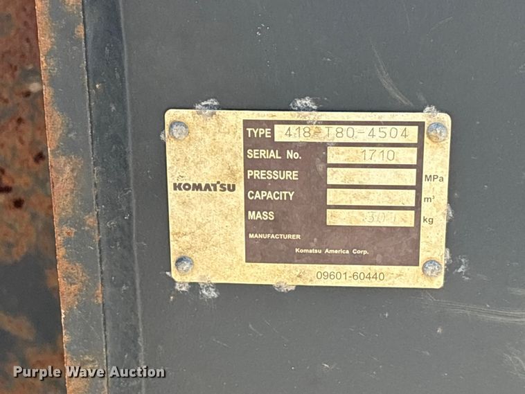 image for item YA3588 2020 Komatsu WA270-8 wheel loader