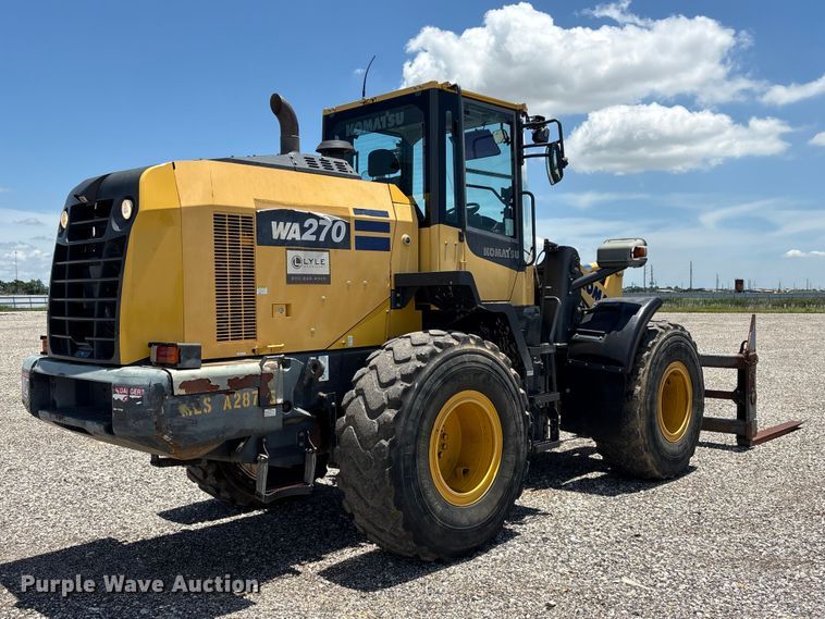 image for item YA3589 2019 Komatsu WA270-8 wheel loader