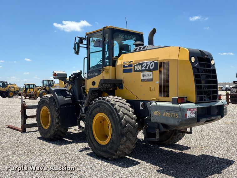 image for item YA3589 2019 Komatsu WA270-8 wheel loader