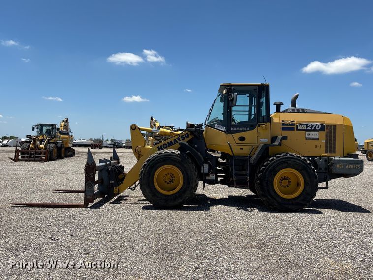 image for item YA3589 2019 Komatsu WA270-8 wheel loader