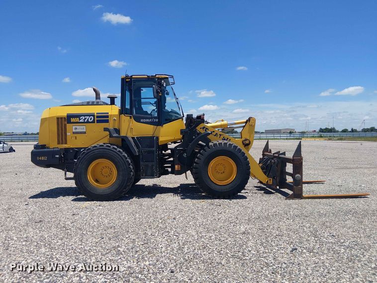 image for item YA3590 2021 Komatsu WA270-8 wheel loader