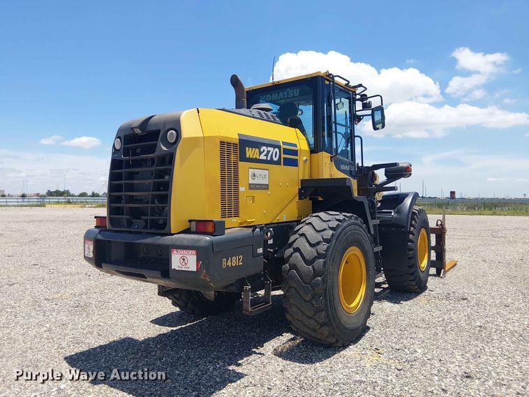 image for item YA3590 2021 Komatsu WA270-8 wheel loader