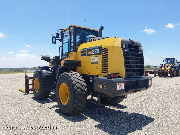 image for item YA3590 2021 Komatsu WA270-8 wheel loader