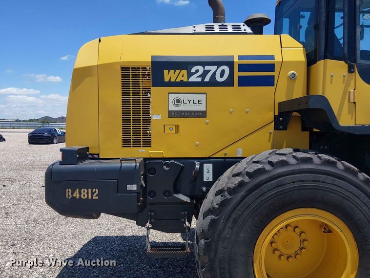 image for item YA3590 2021 Komatsu WA270-8 wheel loader