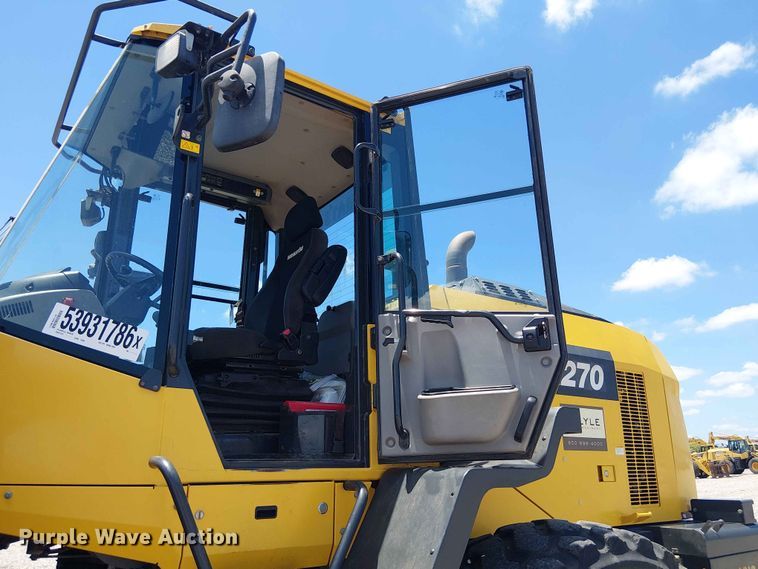 image for item YA3590 2021 Komatsu WA270-8 wheel loader