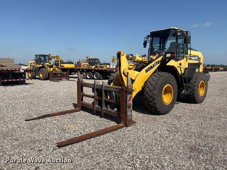 image for item YA3591 2020 Komatsu WA270-8 wheel loader