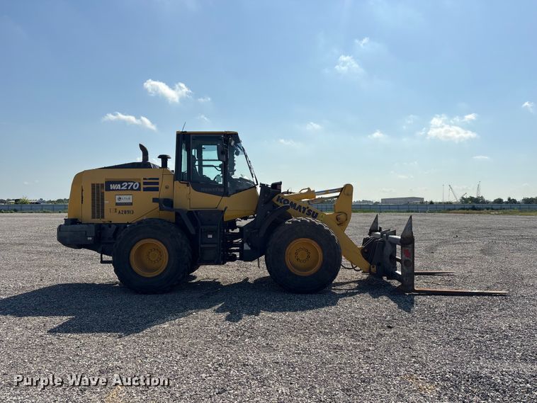 image for item YA3591 2020 Komatsu WA270-8 wheel loader