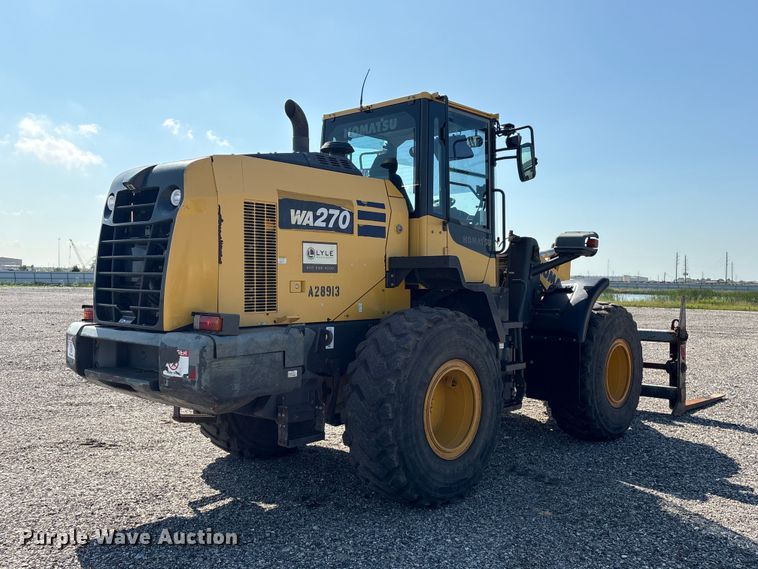 image for item YA3591 2020 Komatsu WA270-8 wheel loader
