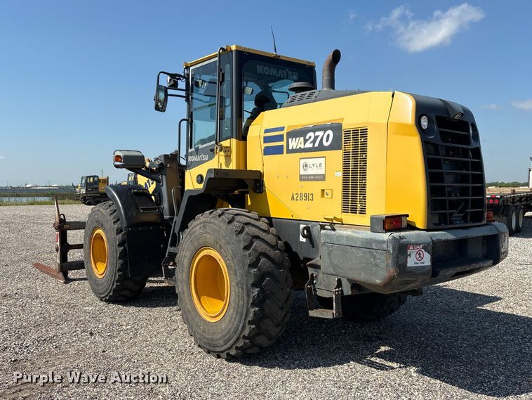 image for item YA3591 2020 Komatsu WA270-8 wheel loader