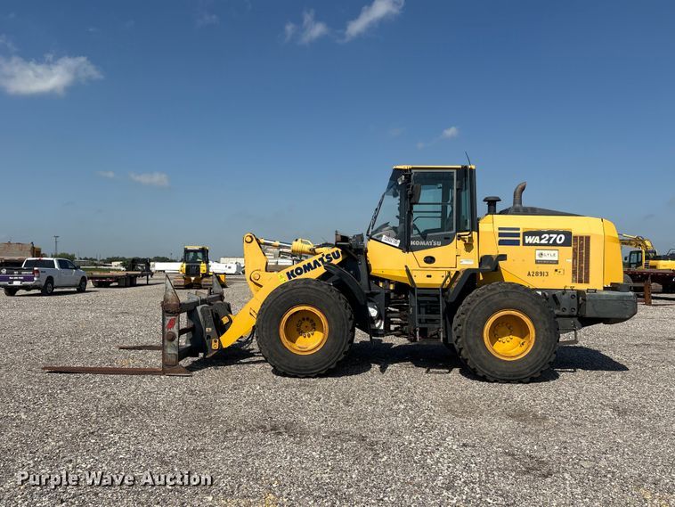 image for item YA3591 2020 Komatsu WA270-8 wheel loader