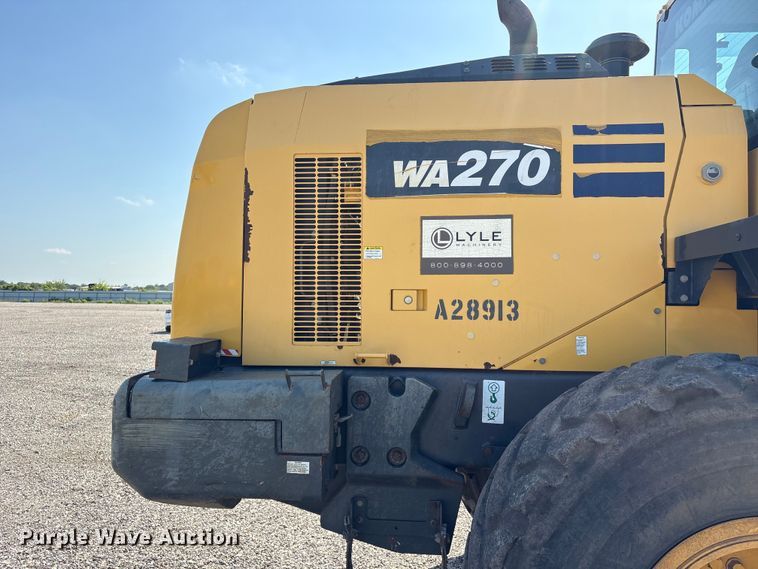 image for item YA3591 2020 Komatsu WA270-8 wheel loader
