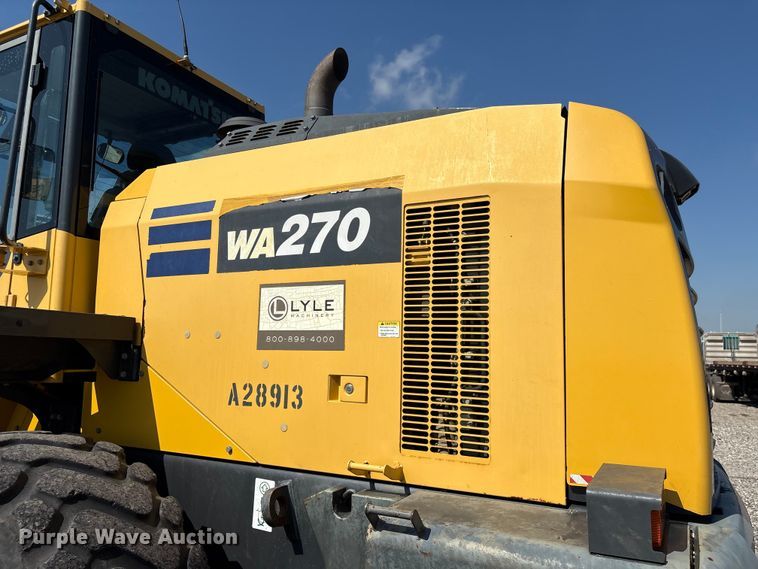 image for item YA3591 2020 Komatsu WA270-8 wheel loader