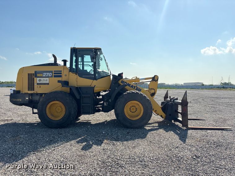 image for item YA3592 2019 Komatsu WA270 wheel loader