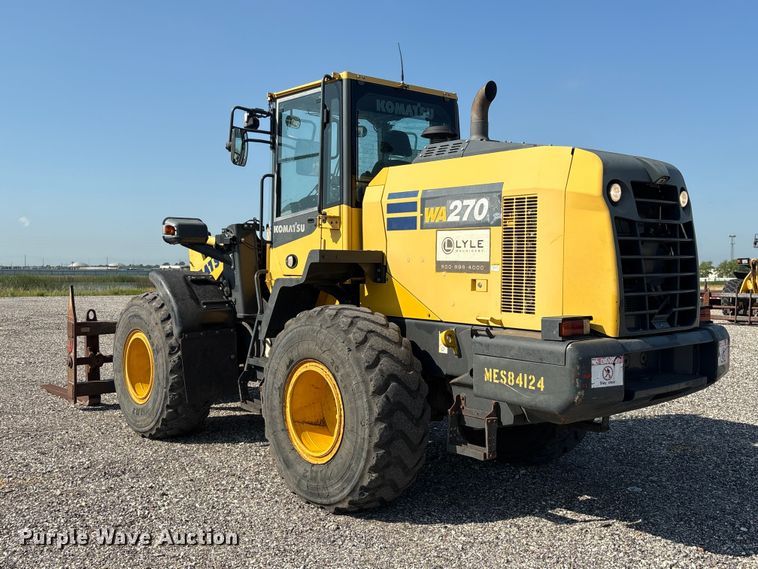 image for item YA3592 2019 Komatsu WA270 wheel loader