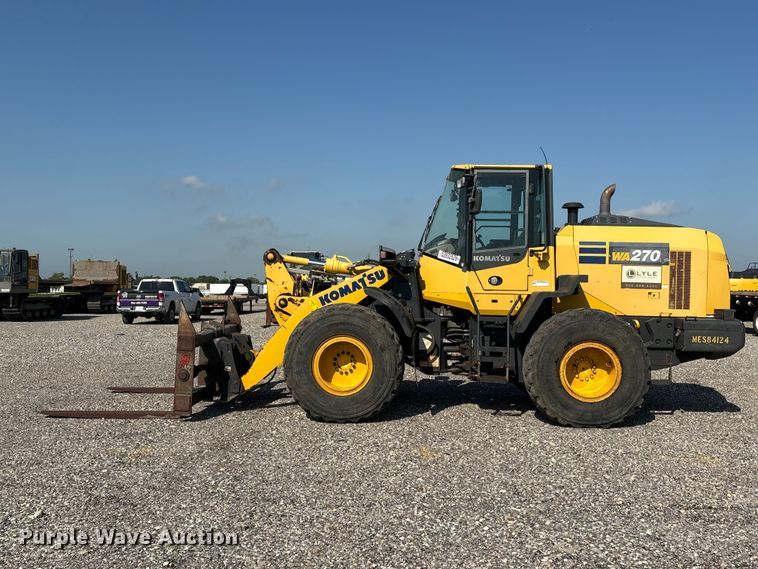 image for item YA3592 2019 Komatsu WA270 wheel loader