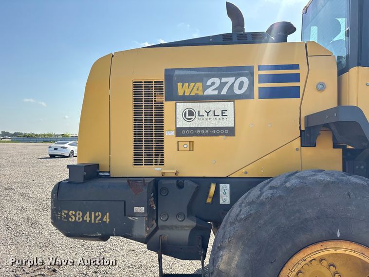 image for item YA3592 2019 Komatsu WA270 wheel loader