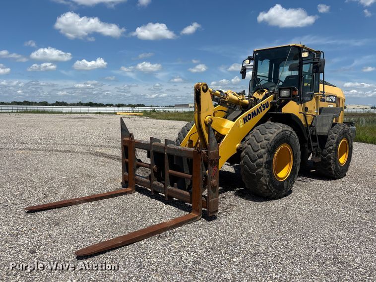 image for item YA3593 2020 Komatsu WA270-8 wheel loader