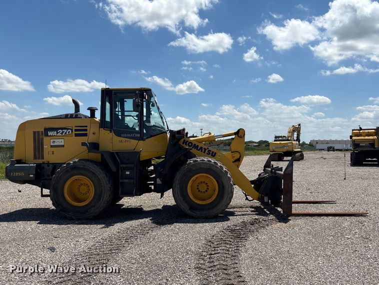 image for item YA3593 2020 Komatsu WA270-8 wheel loader