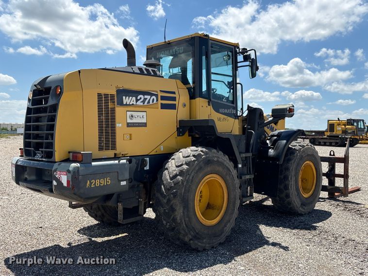 image for item YA3593 2020 Komatsu WA270-8 wheel loader