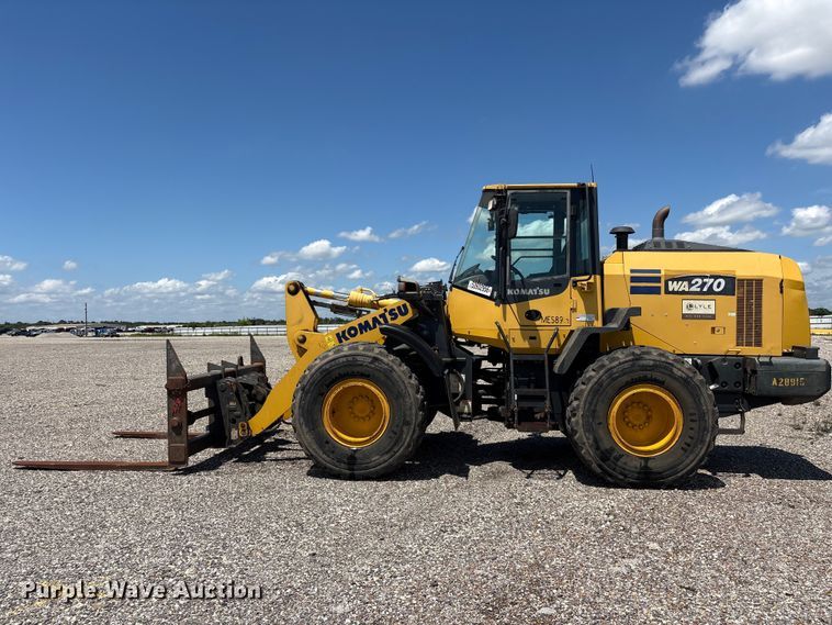 image for item YA3593 2020 Komatsu WA270-8 wheel loader