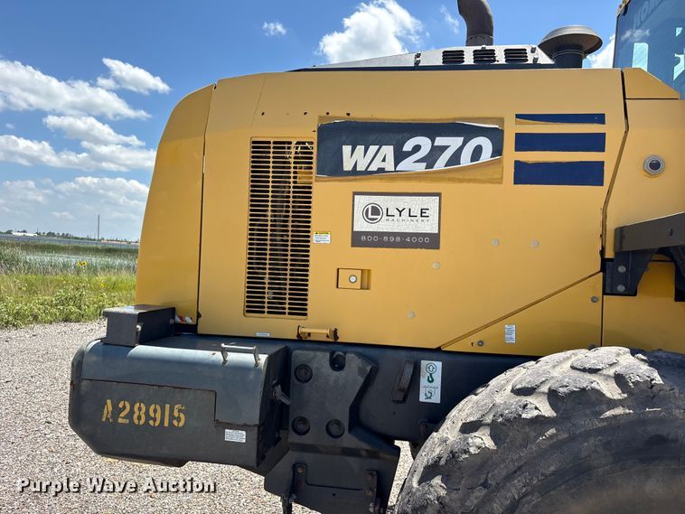 image for item YA3593 2020 Komatsu WA270-8 wheel loader