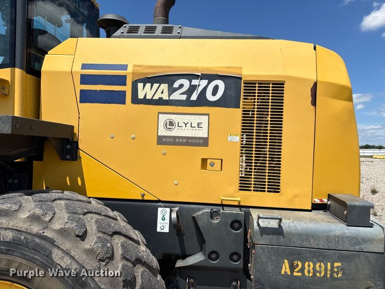 image for item YA3593 2020 Komatsu WA270-8 wheel loader