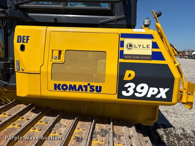 image for item YA3594 2024 Komatsu D39PX dozer