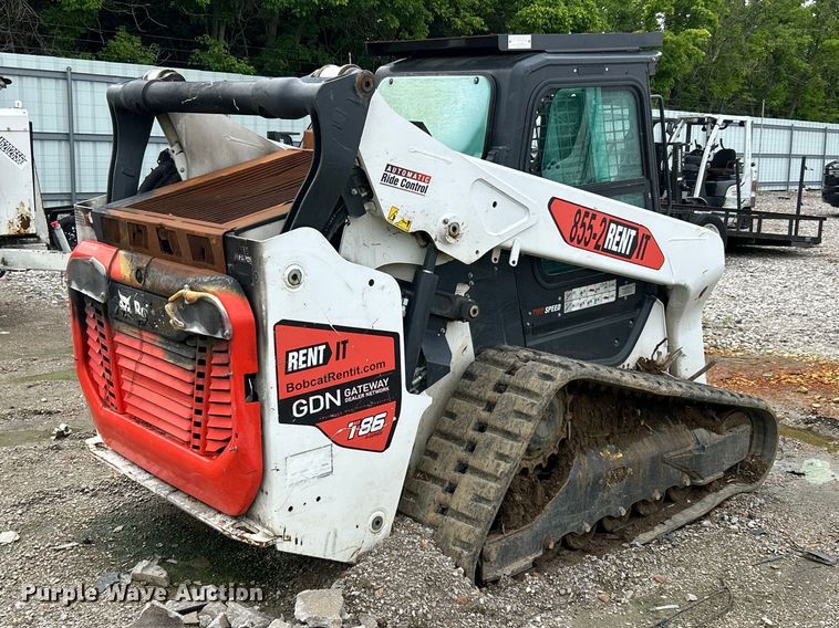 image for item YA3623 2023 Bobcat T86 tracked skid steer loader