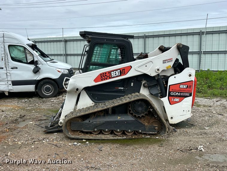 image for item YA3623 2023 Bobcat T86 tracked skid steer loader