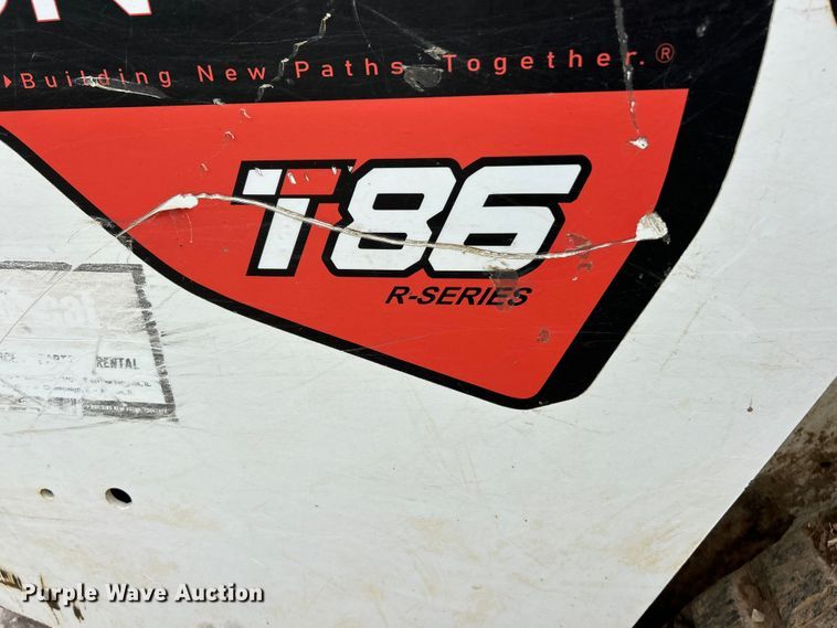 image for item YA3623 2023 Bobcat T86 tracked skid steer loader