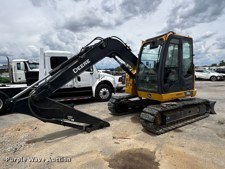 image for item YA3792 2020 John Deere 75G excavator