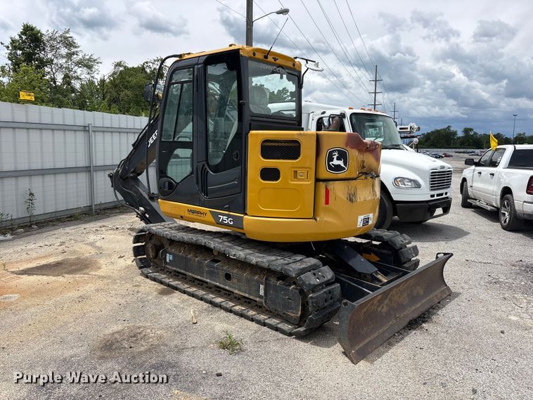 image for item YA3792 2020 John Deere 75G excavator