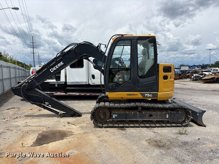 image for item YA3792 2020 John Deere 75G excavator