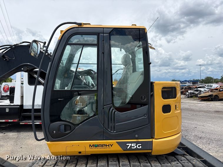 image for item YA3792 2020 John Deere 75G excavator