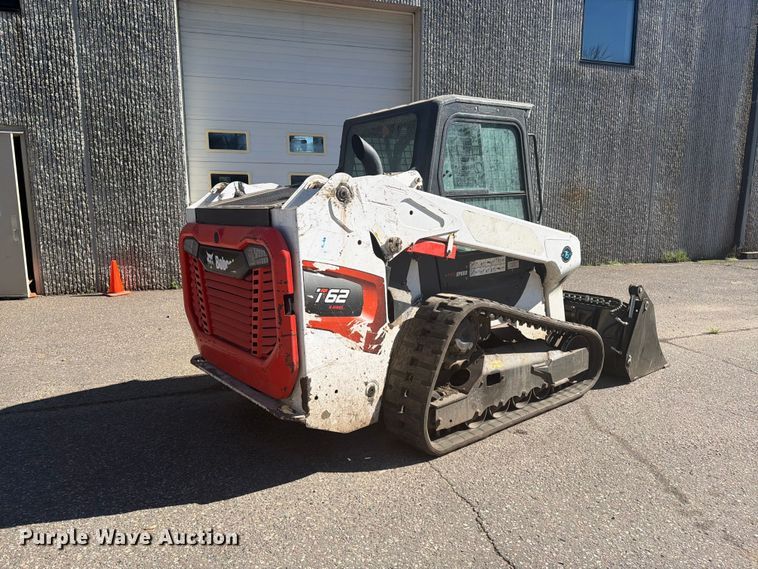 image for item YA3808 2022 Bobcat T62 tracked skid steer loader