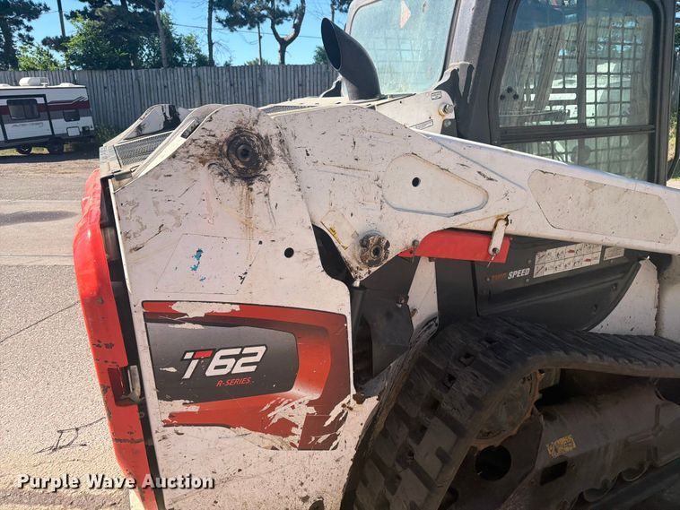 image for item YA3808 2022 Bobcat T62 tracked skid steer loader