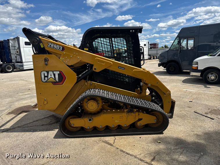 image for item YA3834 2023 Caterpillar 289D3 tracked skid steer loader
