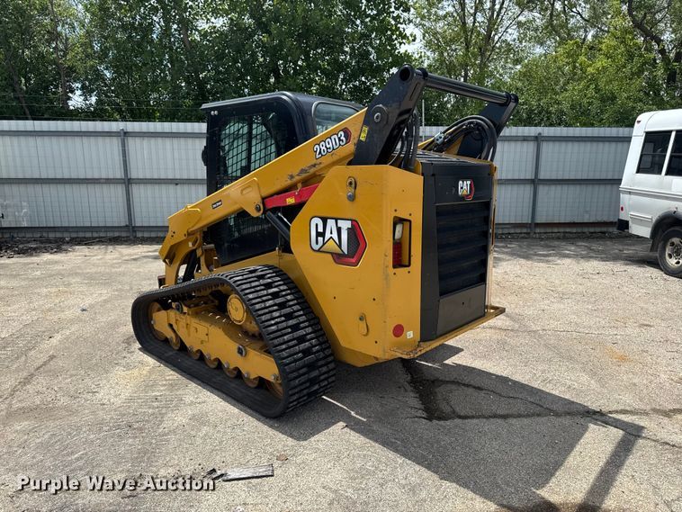 image for item YA3834 2023 Caterpillar 289D3 tracked skid steer loader