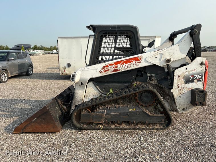 image for item YA4050 2021 Bobcat T76 tracked skid steer loader
