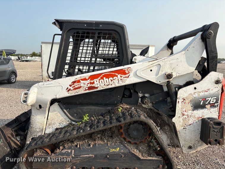 image for item YA4050 2021 Bobcat T76 tracked skid steer loader