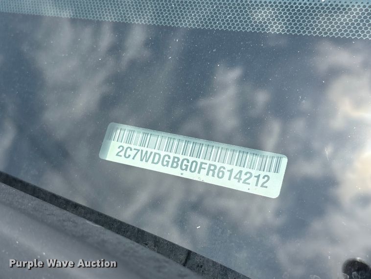 image for item DO5248 2015 Dodge Grand Caravan van