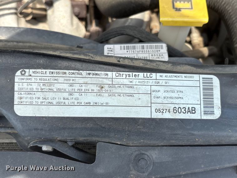 image for item DO5249 2009 Dodge Grand Caravan van