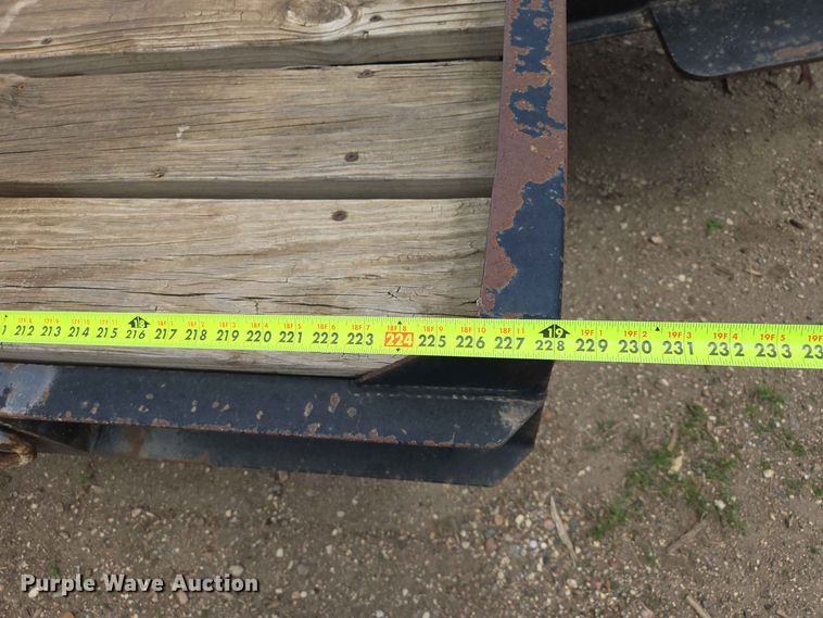 image for item DP8984 2003 Dakota Trail Eze TE24R24 equipment trailer