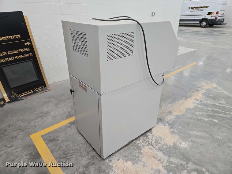 image for item DQ0003 Ideal 4107 paper shredder