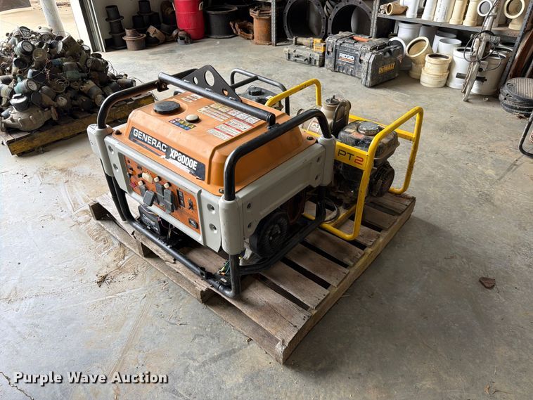 image for item DQ7874 Generac XP8000E generator