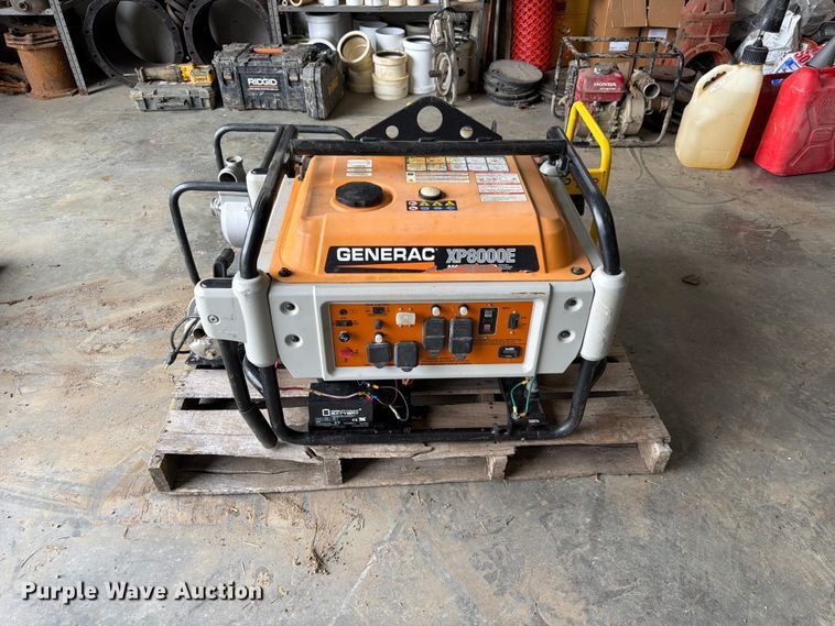image for item DQ7874 Generac XP8000E generator