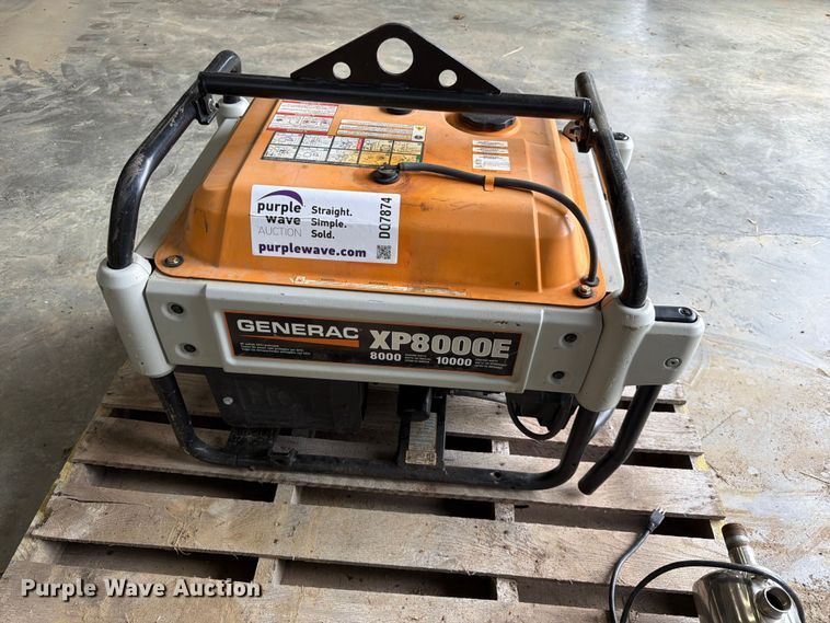 image for item DQ7874 Generac XP8000E generator