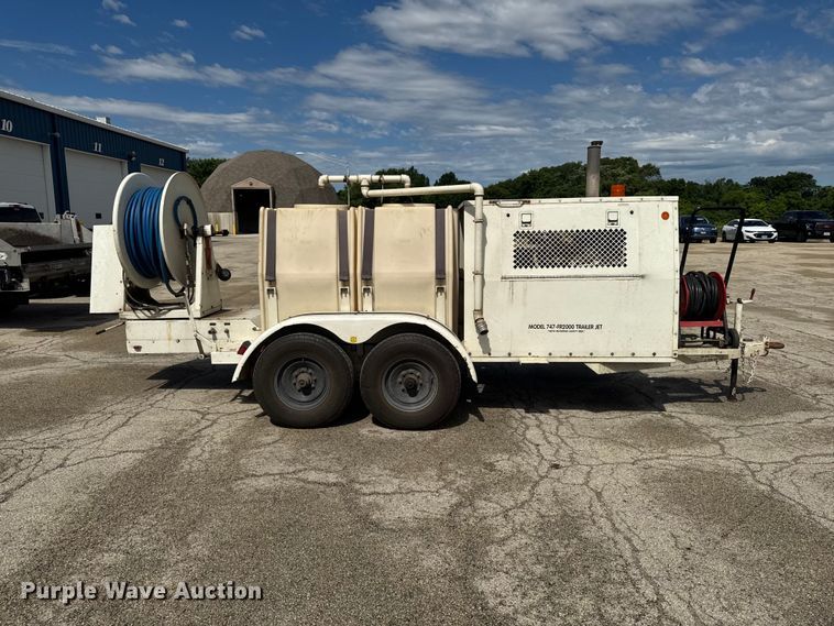 image for item DV2044 Sewer jetter trailer
